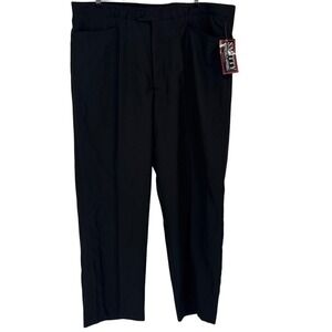 Smitty BKS270 Mens Basketball Officials Pants Size 44 Black Unfinished Hem NWT